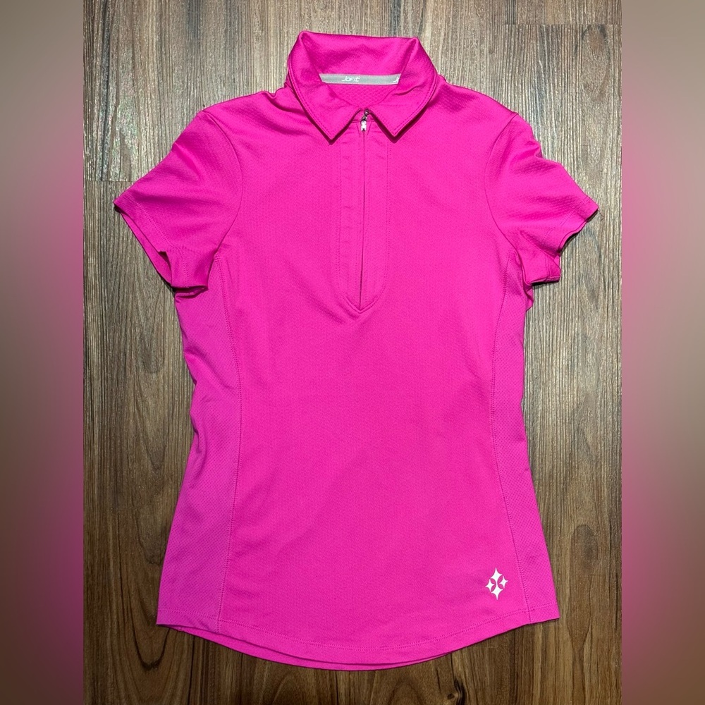 New Jofit Pink Performance Polo – XS